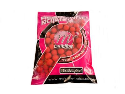 Mainline Strawberry Zest Boilies - 15MM Std Pack
