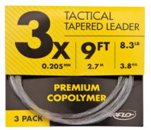 Airflo 9ft Tactical Tapered Leaders Single and 3 packs
