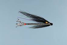 Caledonia Fly Company Black Elver Plastic Tube Salmon Fly
