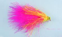 Caledonia Fly Company Pink Shaggy Cat