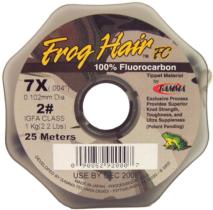Frog Hair Fluorocarbon Leader 25m