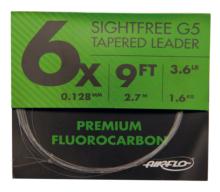 Airflo G5 9ft Fluorocarbon Tapered Leaders