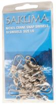 Sakuma Boat Swizel and Clip 10PK