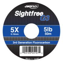 Airflo Sightfree Generation 3 G3 Flourocarbon Leader  50m